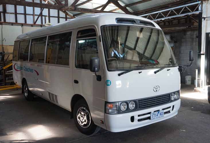 Cobden Coaches Toyota Coaster 14